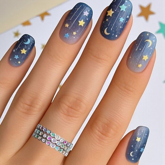 Rainbow Heart Ring S925 Sterling Silver Dainty Minimalist Bundle Offer Sz 5.5 - Picture 4 of 12